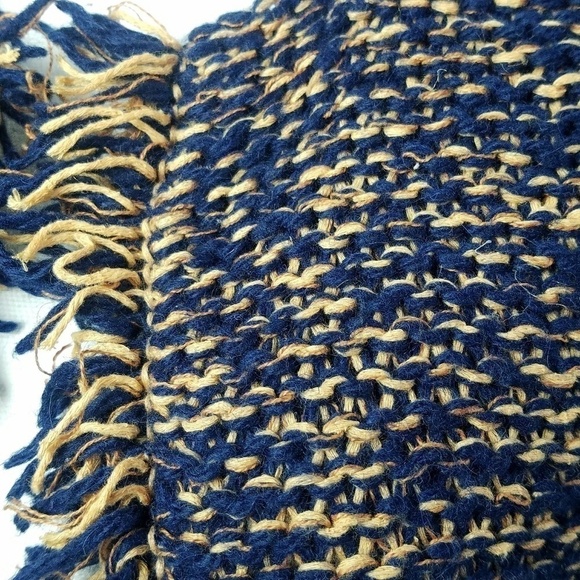 Sparrow Anthropologie navy fringe open cardigan - Picture 6 of 8